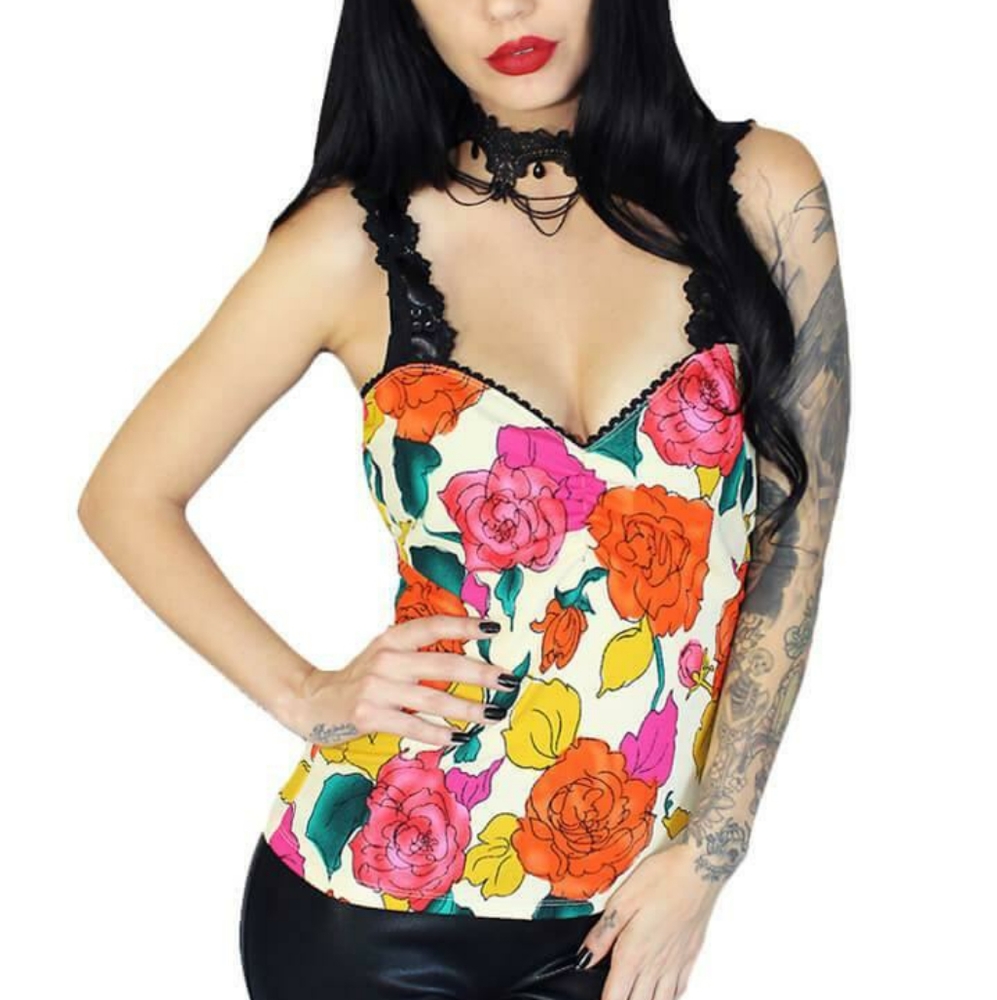 Demi Loon floral print tank top